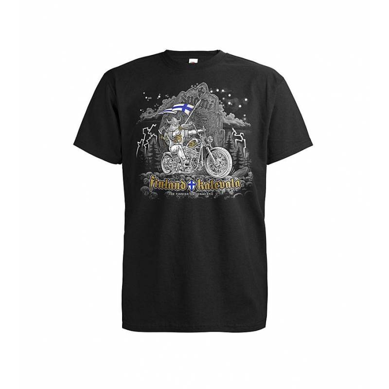 Black DC Kalevala Biker T-shirt