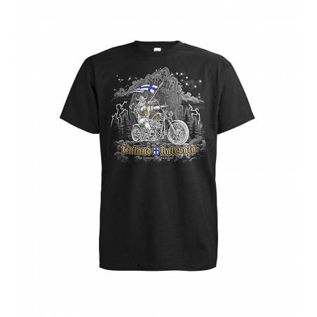 Black DC Kalevala Biker T-shirt