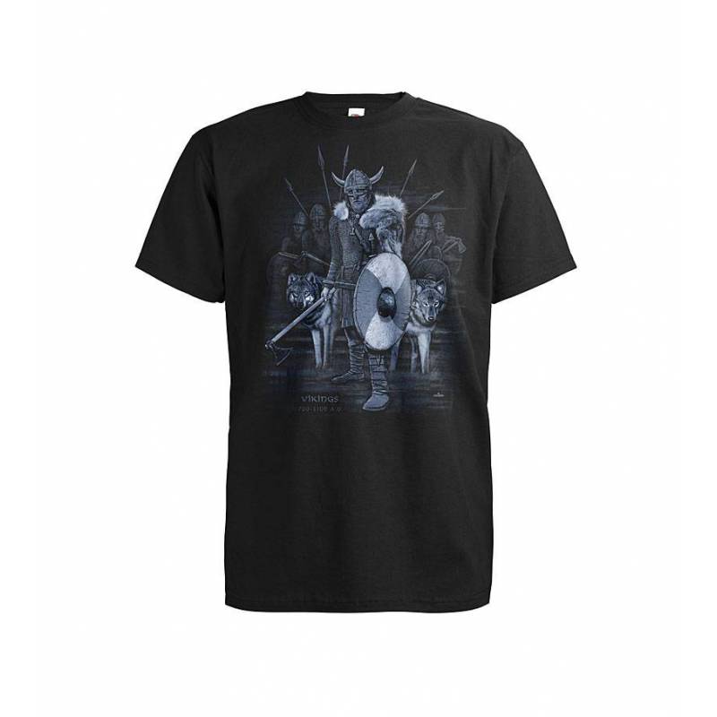 Black DC Vikings 700-1100 ad T-shirt