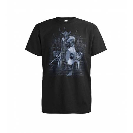 Black DC Vikings 700-1100 ad T-shirt
