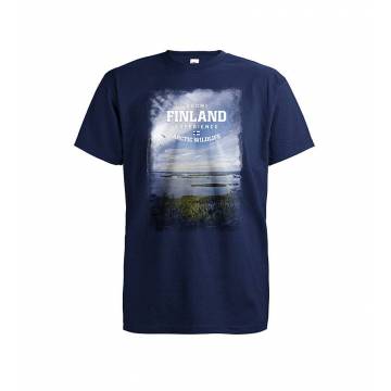 Deep Navy DC Finland, Thousand Lakes T-shirt