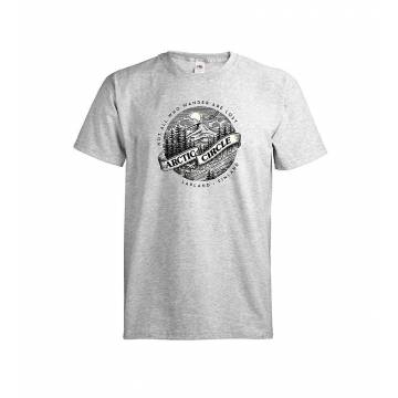 Heather Grey Not All Who Wander T-shirt