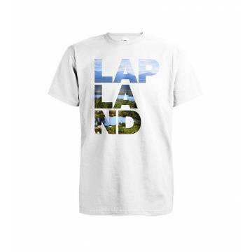Valkoinen DC Lapland, kesämaisema T-paita