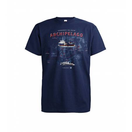 Deep Navy DC Saaristoreitti Hiittinen T-paita