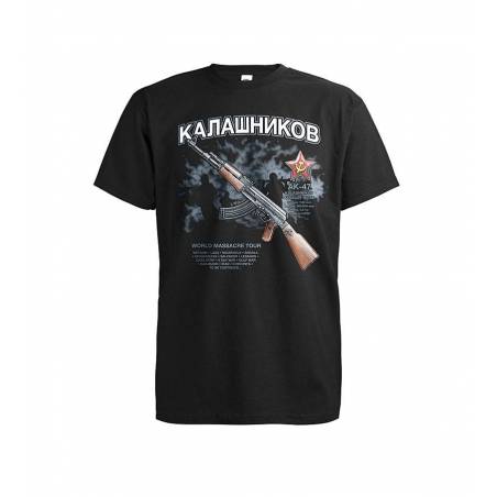 Black DC Kalashnikov T-shirt