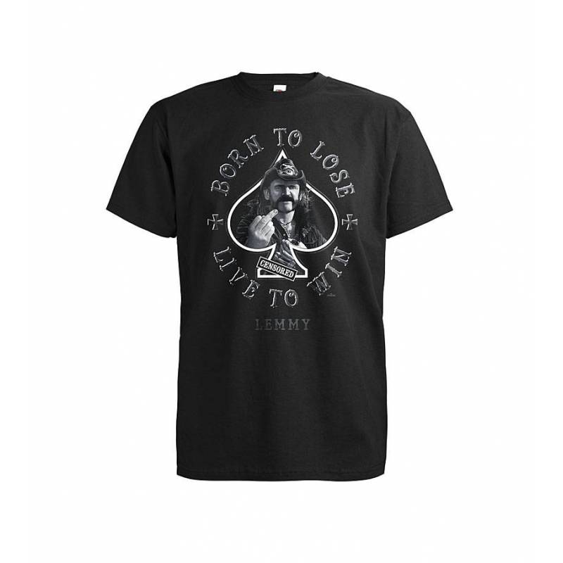 Black Live to Win Lemmy T-shirt
