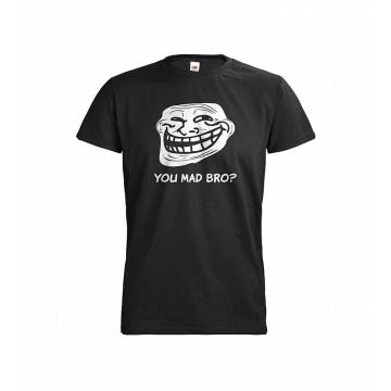 Black Mad bro T-shirt