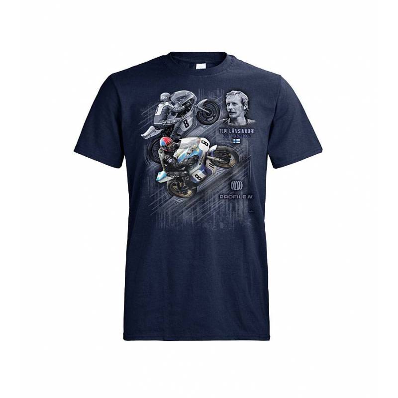 Navy Blue Teuvo Länsivuori RR Legend T-shirt