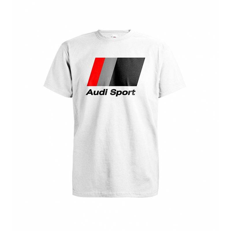 White DC Audi Sport T-paita