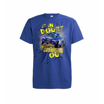 Royal Blue DC Flat Out T-shirt