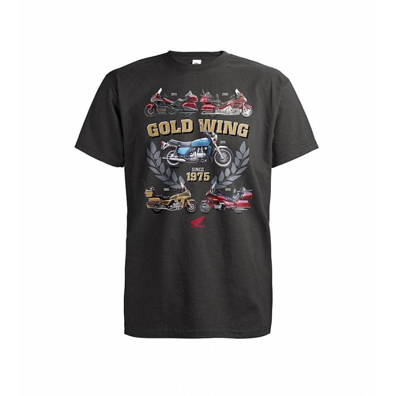 Light Graphite Gold Wing Since 1975 T-shirt