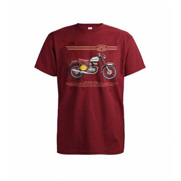 Brick Red Jawa Six Days T-shirt