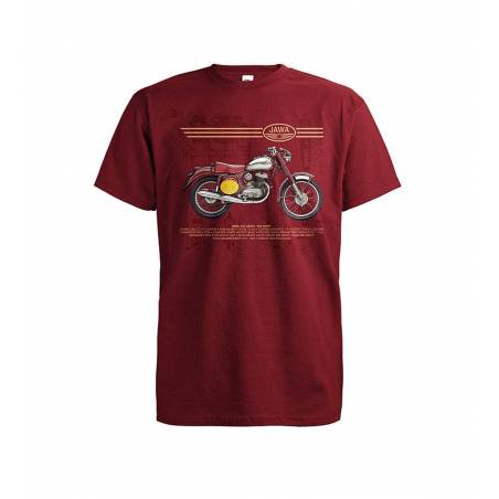 Brick Red Jawa Six Days T-shirt