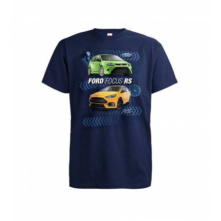 Syvänsininen DC Ford Focus RS T-paita