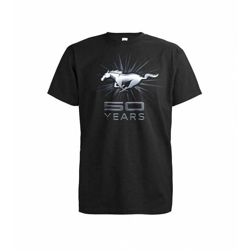 Black Mustang 50 years T-shirt