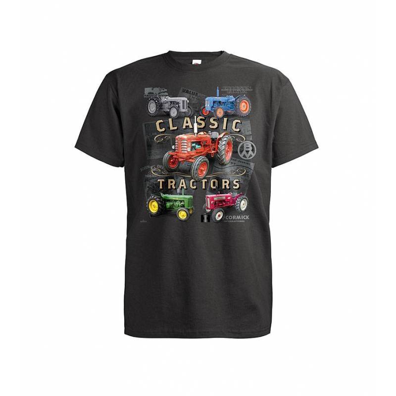 Light Graphite Classic tractor brands T-shirt