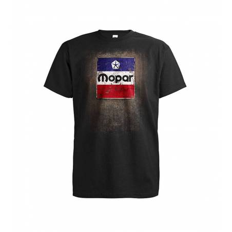 Black DC Mopar Rusty Logo T-shirt
