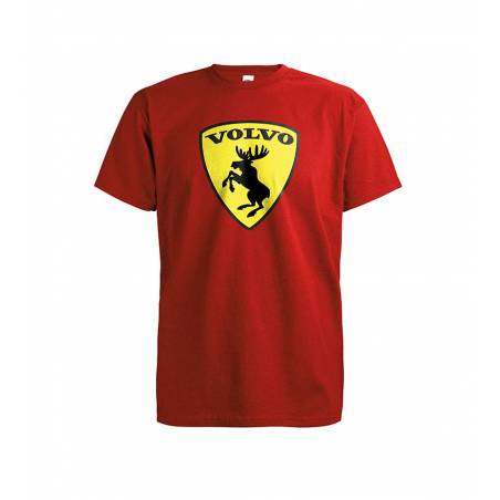 Red Volvo Moose T-shirt