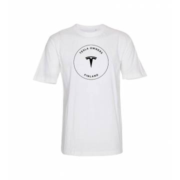 White Tesla Owners T-shirt