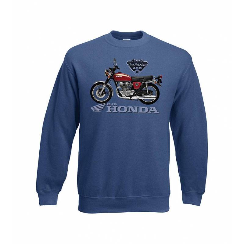 Navy Blue DC Honda CB 450 Sweatshirt