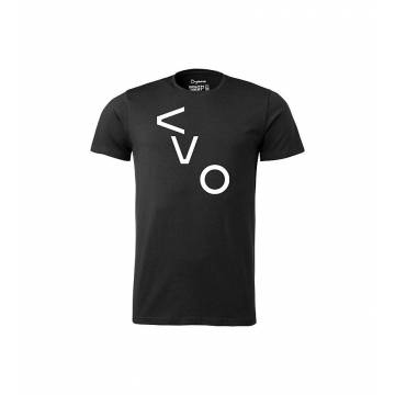 Musta VVO  T-paita Luomupuuvillaa