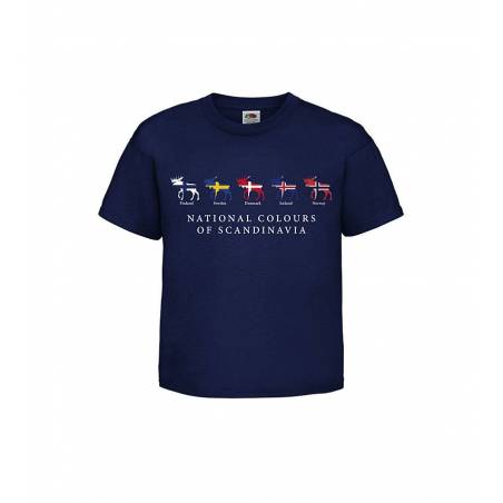 Deep Navy National colors KidsT-shirt