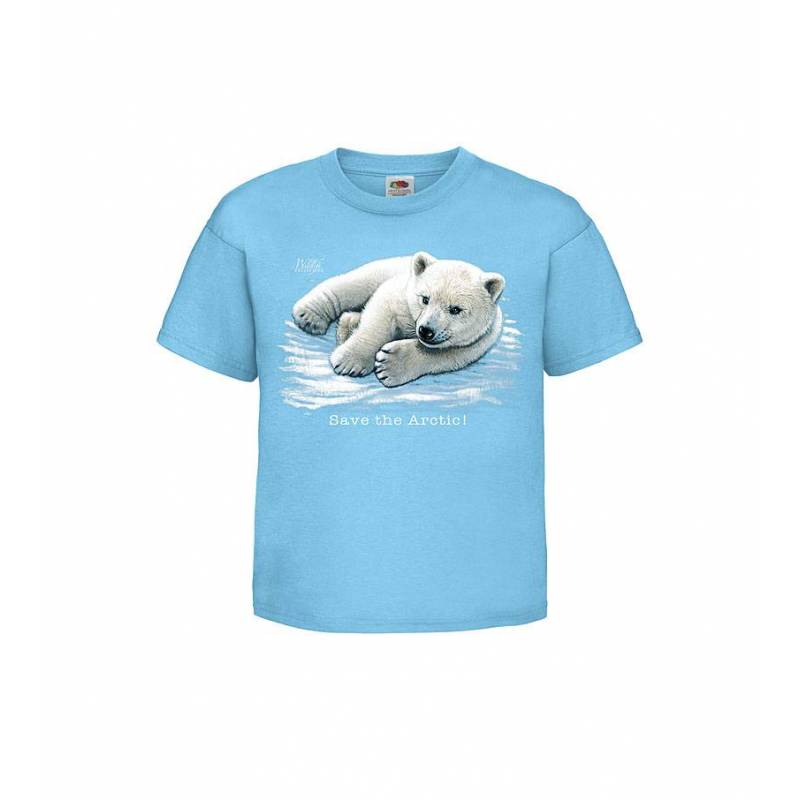 Polar Bear Cub Kids T-shirt