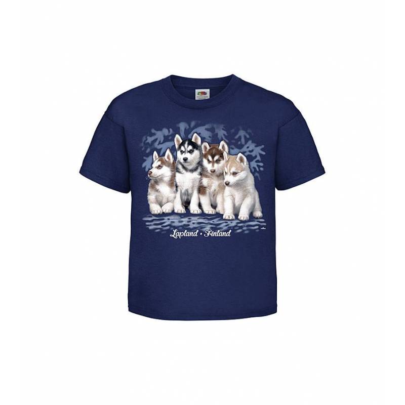 Husky puppies, Lapland Kids T-shirt