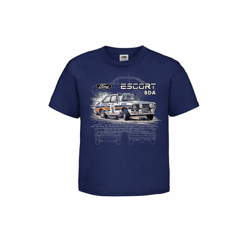 Navy Blue Escort BDA Kids T-shirt
