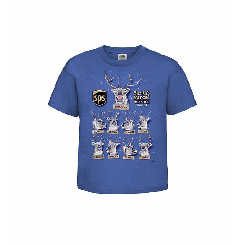 Royal Blue DC SPS Parcel Service Kids T-shirt