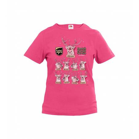 Fuchsia DC SPS Parcel Service Kids T-shirt
