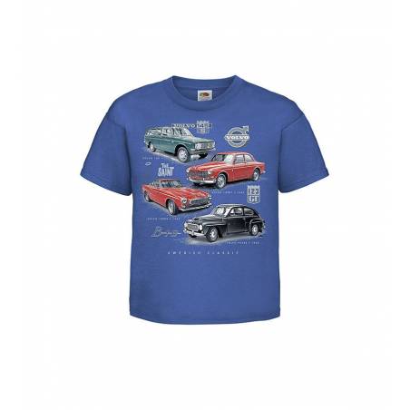 Royal Blue DC Classic Volvo Kids T-shirt