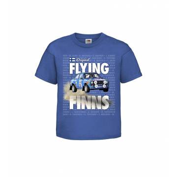 Royal Blue Flying Finns Kids T-shirt