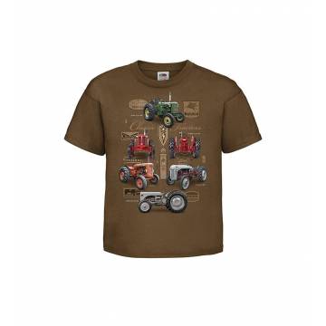 Classic tractors Kids T-shirt