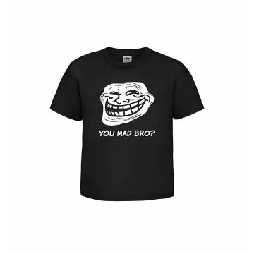 Black Mad bro Kids T-shirt