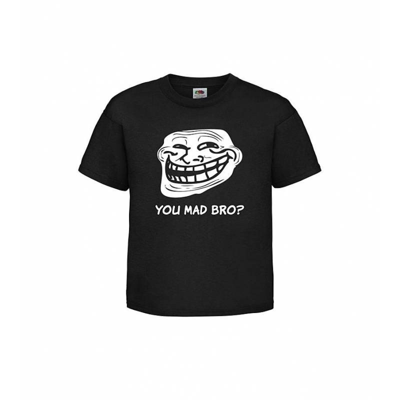 Black Mad bro Kids T-shirt