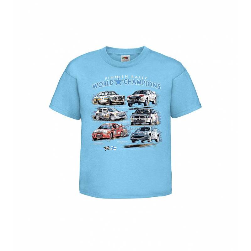 DC Finnish Rally Champions Kids T-shirt