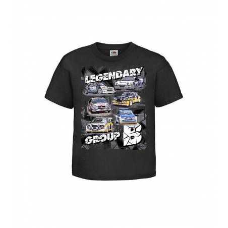 Black DC Group B Kids T-shirt