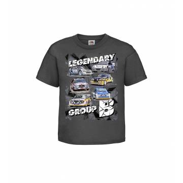 Light Graphite DC Group B Kids T-shirt