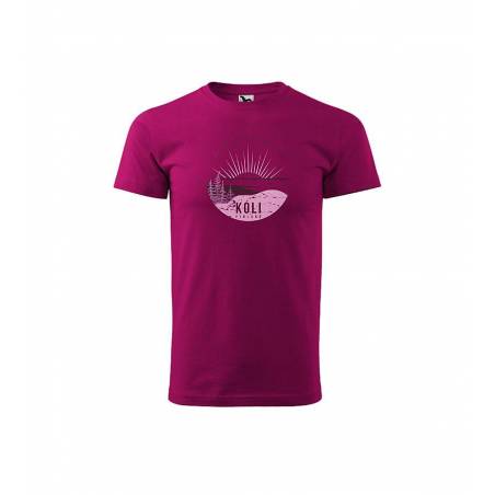 Fuchsia DC Koli Retro T-Shirt
