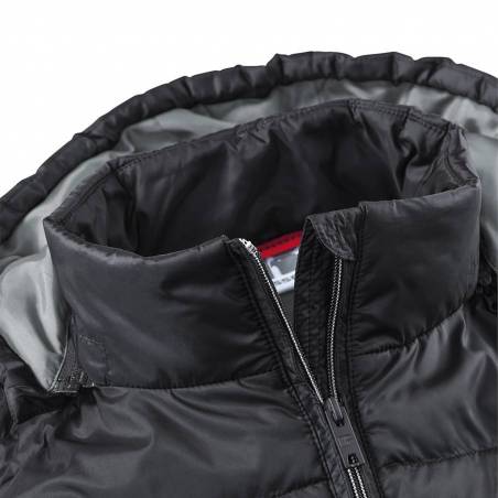 Black I Love Malmi Airport Quilted Jacket