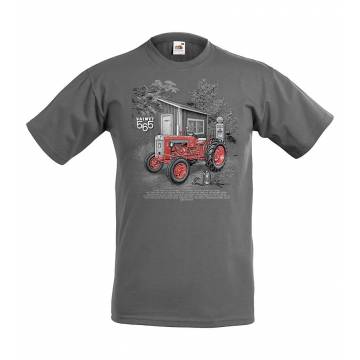 Grafiitinharmaa DC Valmet 565 Lasten T-paita