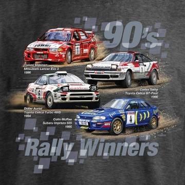 DC 90´s Rally Winners T-paita