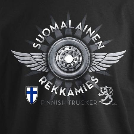 Suomalainen rekkamies T-paita