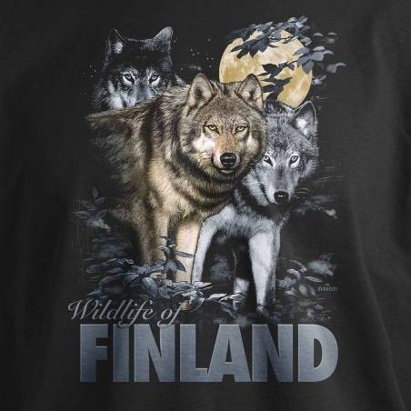 DC Wildlife of Finland Sudet T-paita