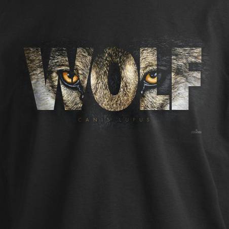 DC Wolf - Suden silmät, Canis lupus T-paita