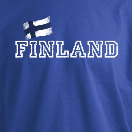 Suomen Lippu+Finland T-paita