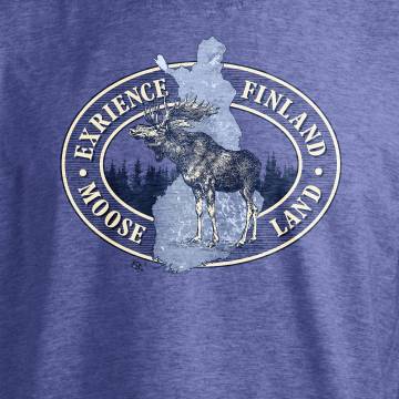 Moose and map T-shirt