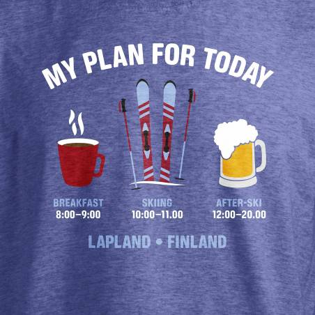 DC My Plan for Today T-shirt