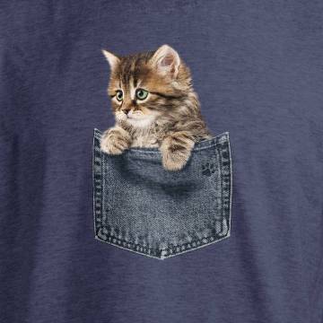 DC Kissa taskussa T-paita